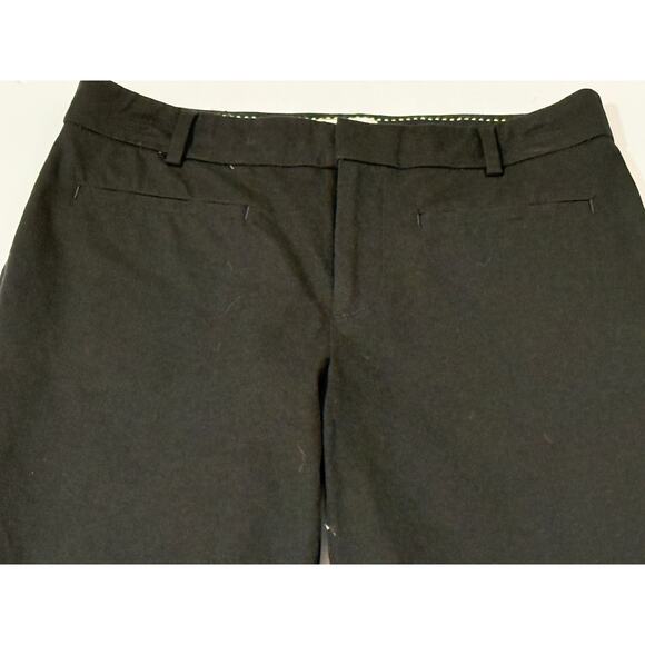 Maeve by Anthropologie Straight Leg Trousers, Black, Size 6 - Picture 3 of 7